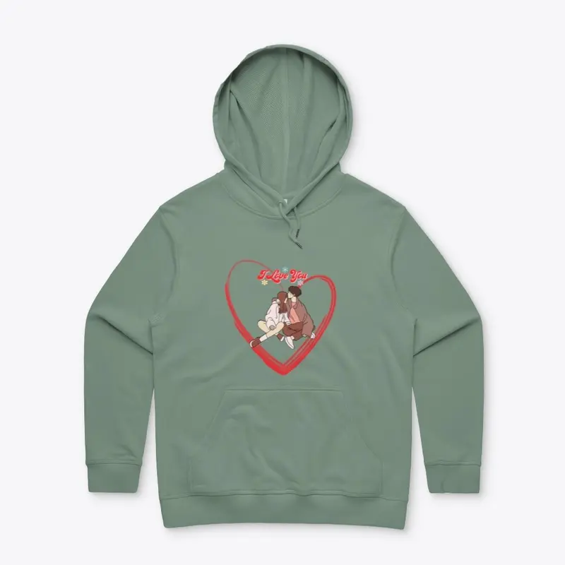 love birds Women's Premium Hoodie