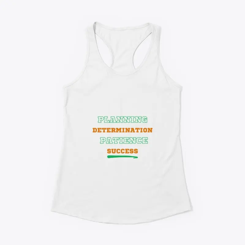 way to success Women's Racerback Tank